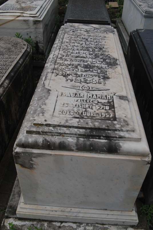 Grafsteen van maman issachar