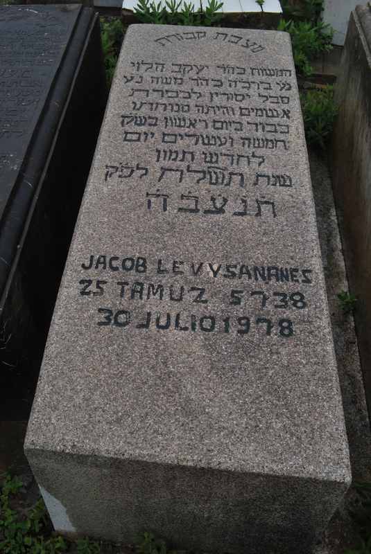 Stèle de levy sananes jacob