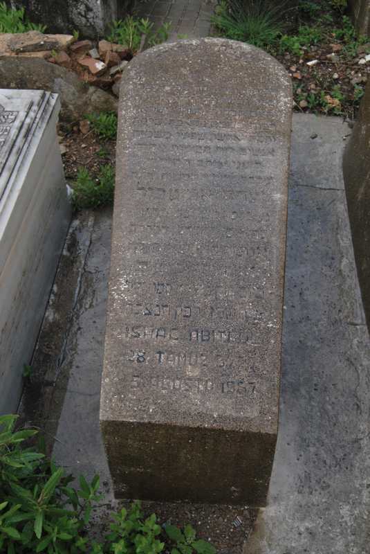Stèle de abitbol isaac