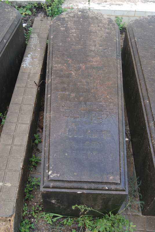 Grafsteen van roffe jacob