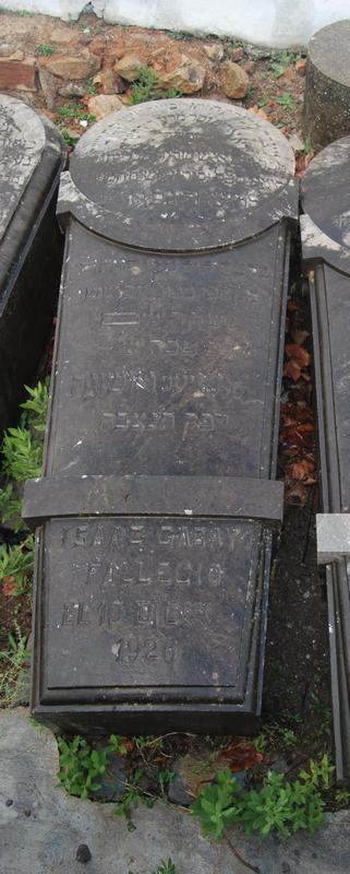 gabay isaac fejfája