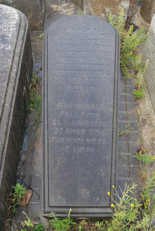 Tombstone of wahnon simi
