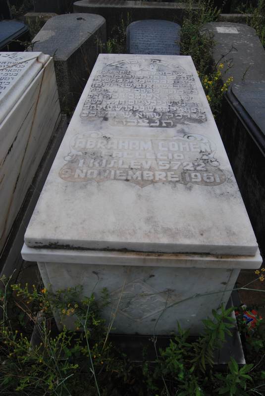 Stèle de cohen abraham