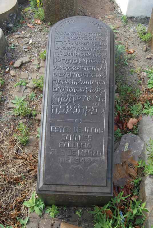 Stèle de sananes ester