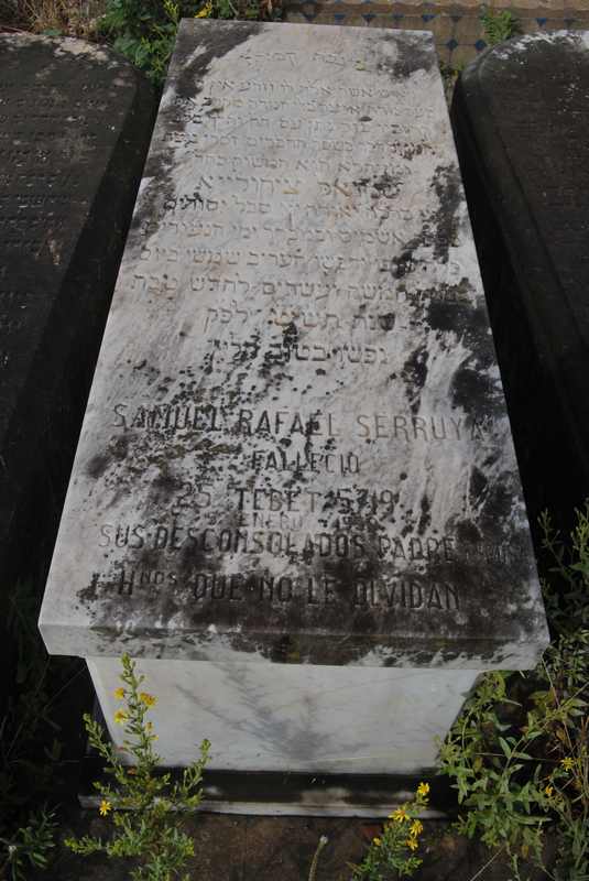 מצבת serruya samuel rafael