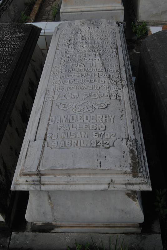 Tombstone of ederhy david