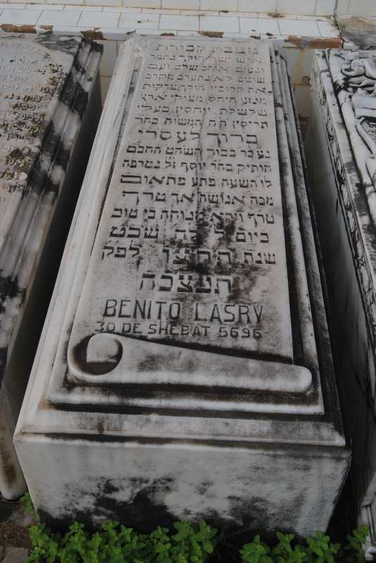 Stèle de lasry benito