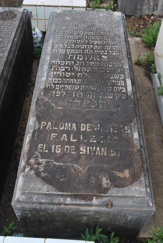 Estela de bibas paloma