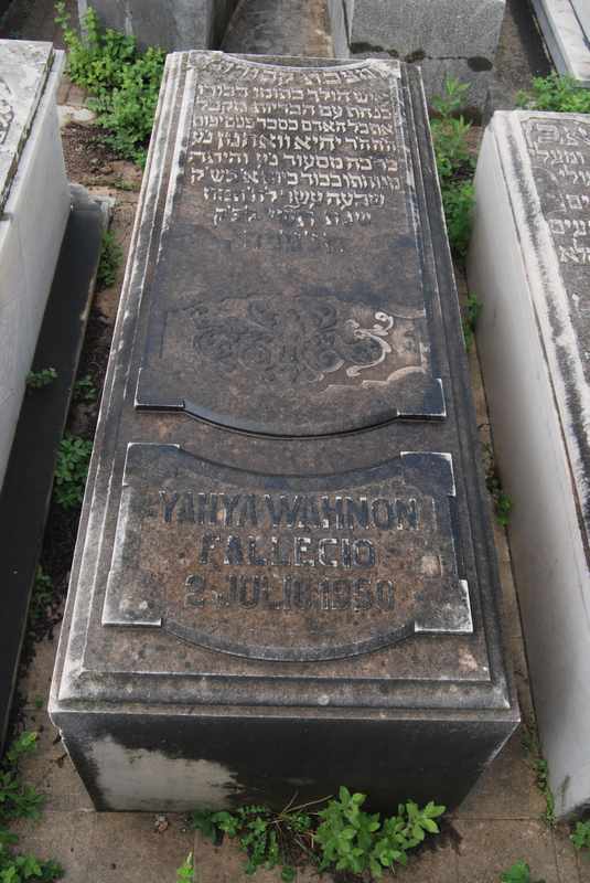 wahnon yahya fejfája