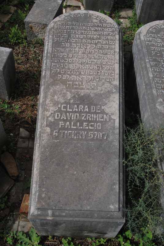 Stèle de zrihen clara