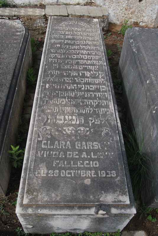 Grabstein von levy clara