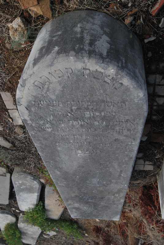 Grafsteen van israel zahra