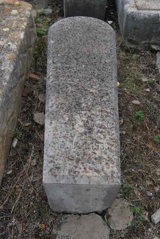 Grabstein von chocron belinda