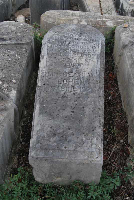 Stèle de cohen sol