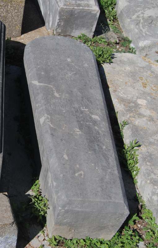 Tombstone of obadia regine