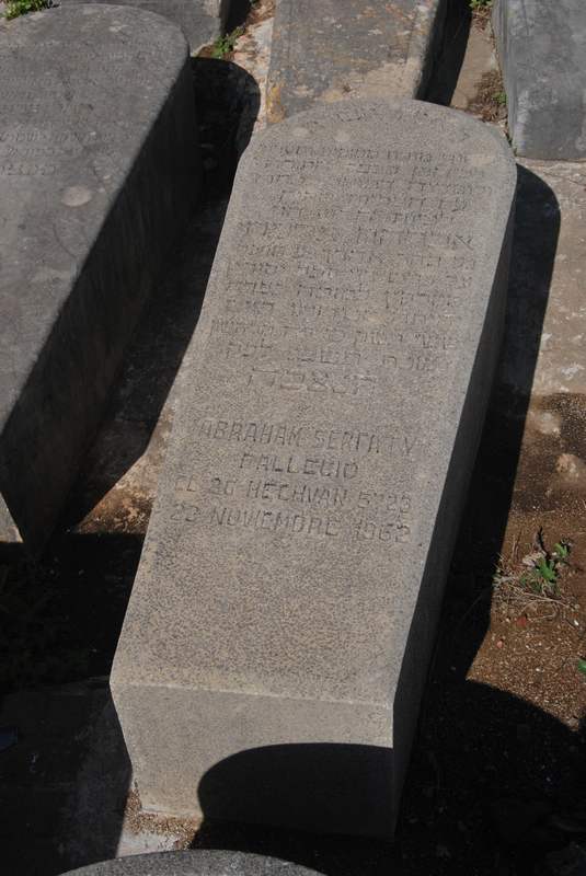 Stèle de serfaty abraham