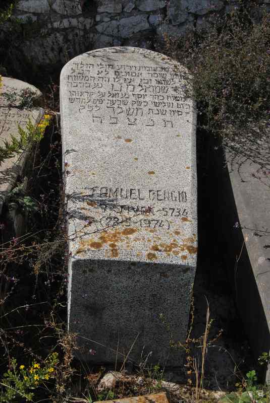 Lápide de bengio samuel