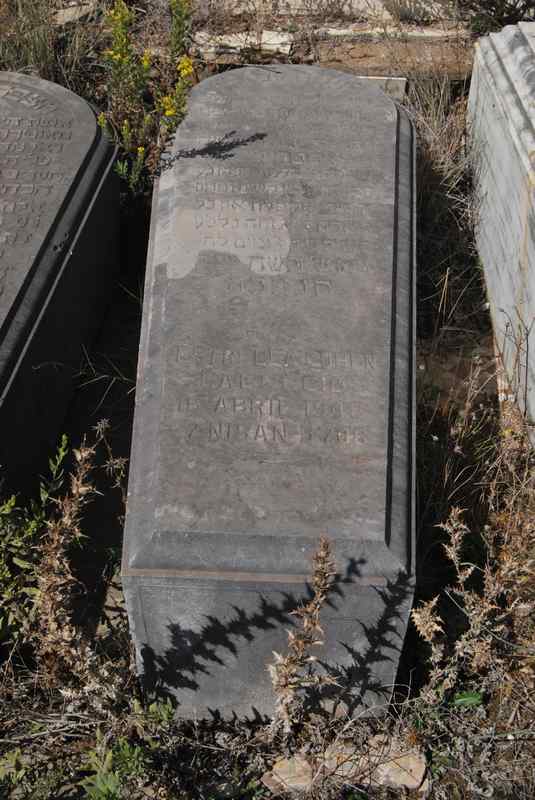 Grabstein von cohen estrella