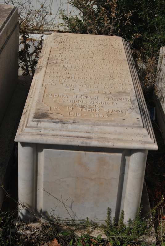 מצבת serruya flora