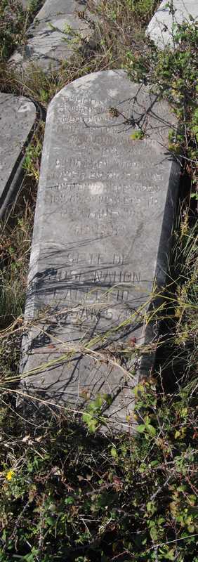 Grabstein von nahon sete