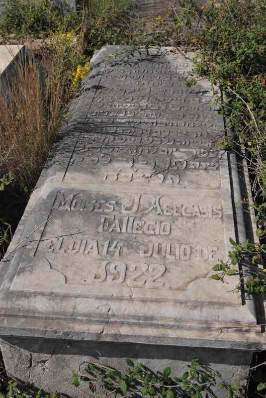 Tombstone of abecasis moises