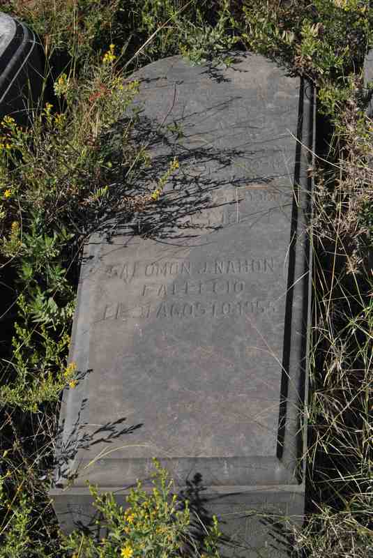 מצבת nahon salomon