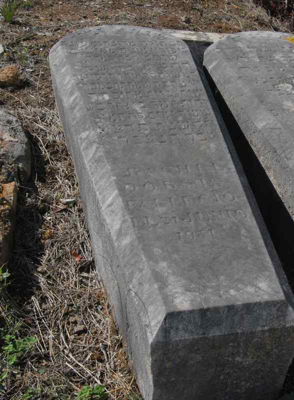 Stèle de corsia rachel