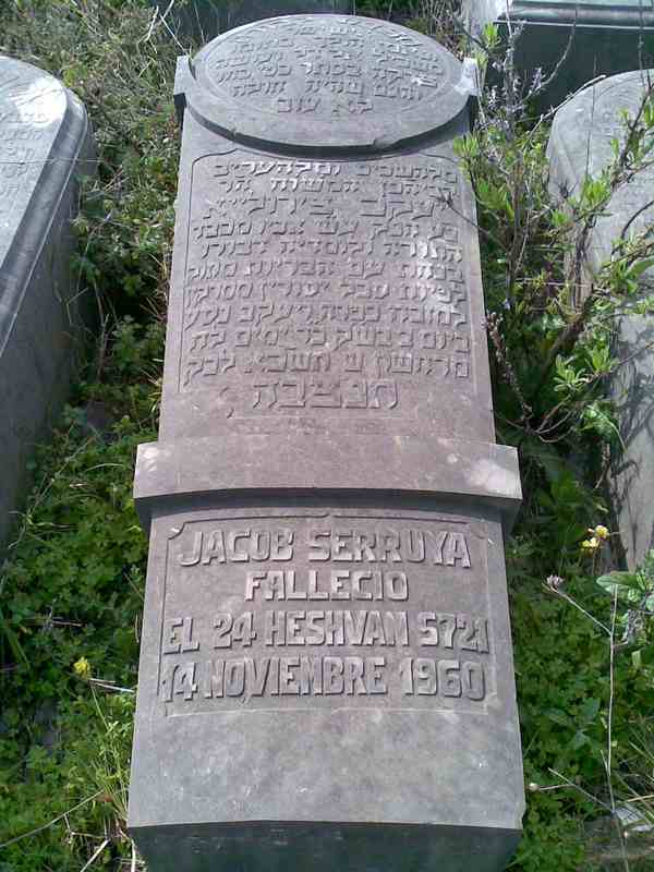 מצבת serruya jacob