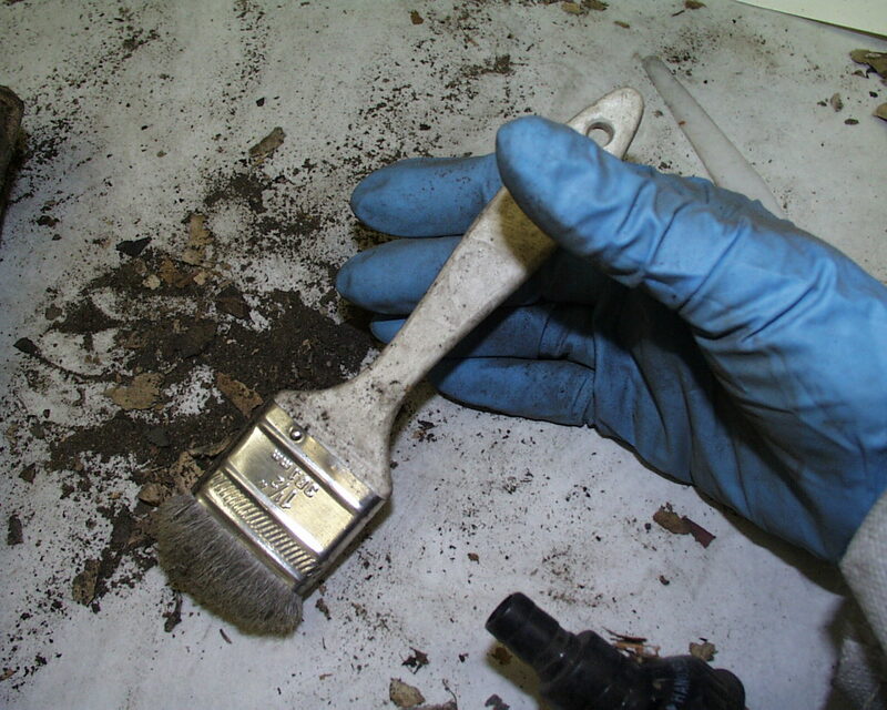 ija-removing-mold-and-dirt-with-a-soft-brush — page 1 · Iraqi Jewish Archive (NARA) · judeoiraq.org