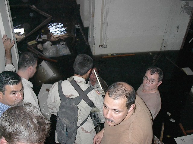 ija-military-entering-flooded-basement — page 1 · Iraqi Jewish Archive (NARA) · judeoiraq.org