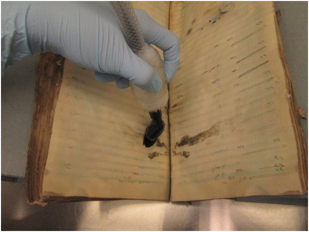 ija-book-cleaning-process — page 1 · Iraqi Jewish Archive (NARA) · judeoiraq.org
